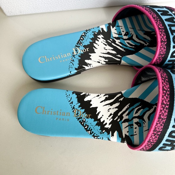 Dior Dway D-Jungle Slide Sandals - Picture 4 of 6